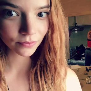 Anya Taylor Joy naked after sowering