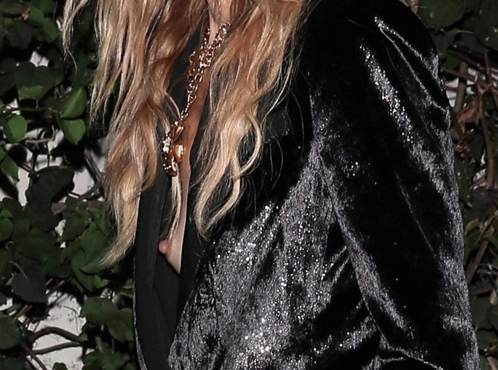 Rachel Zoe nude nip slip.