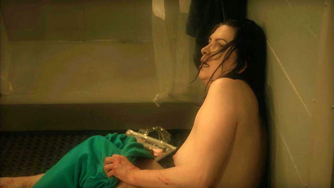 Pamela Rabe nude scenes from 'Wentworth' .