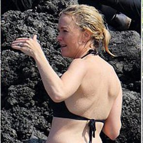 Megyn Kelly in bikini from behind
