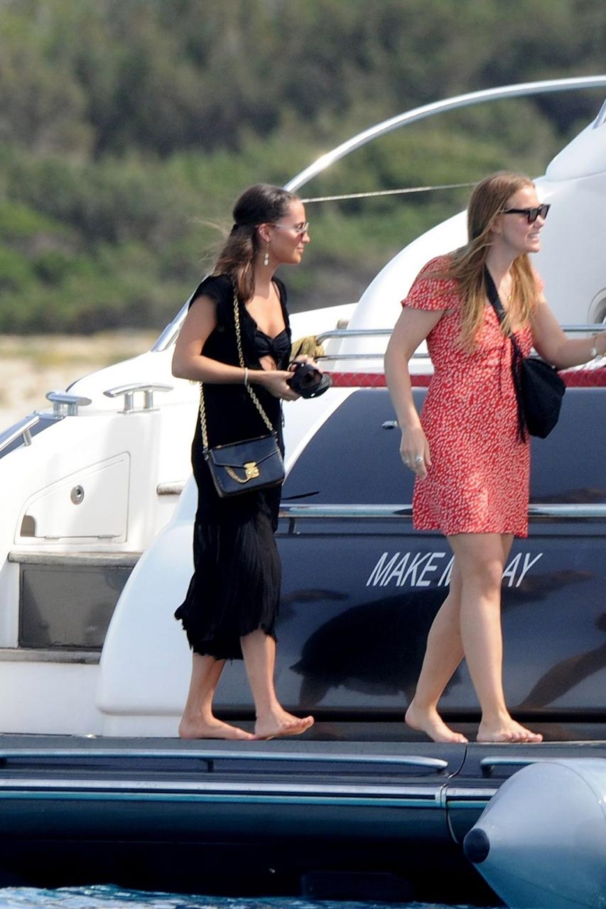 Alicia Vikander Nip Slip In Ibiza Scandal Planet
