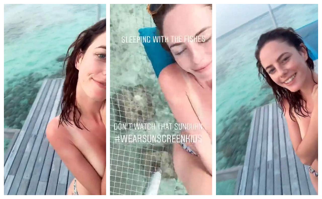 Kaya Scodelario Hot Topless Instagram Story Scandal Planet 