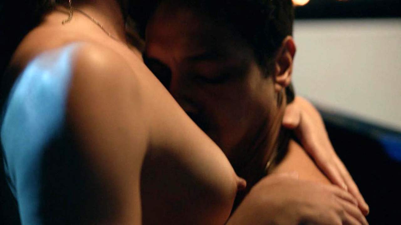 Melissa Barrera sex scene.