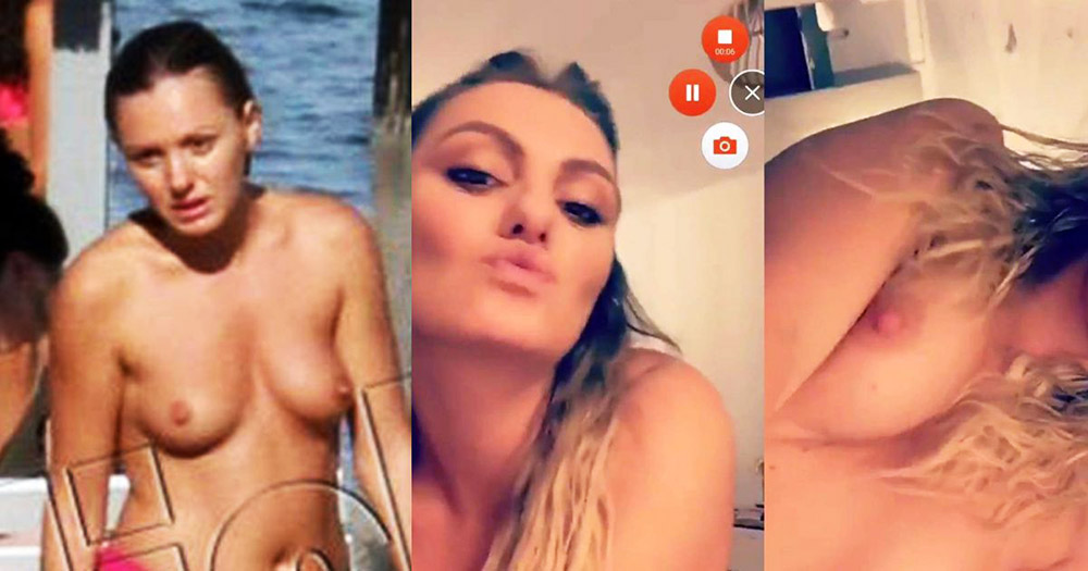 Alexandra Stan Nude Boobs and Pussy on Private Video.