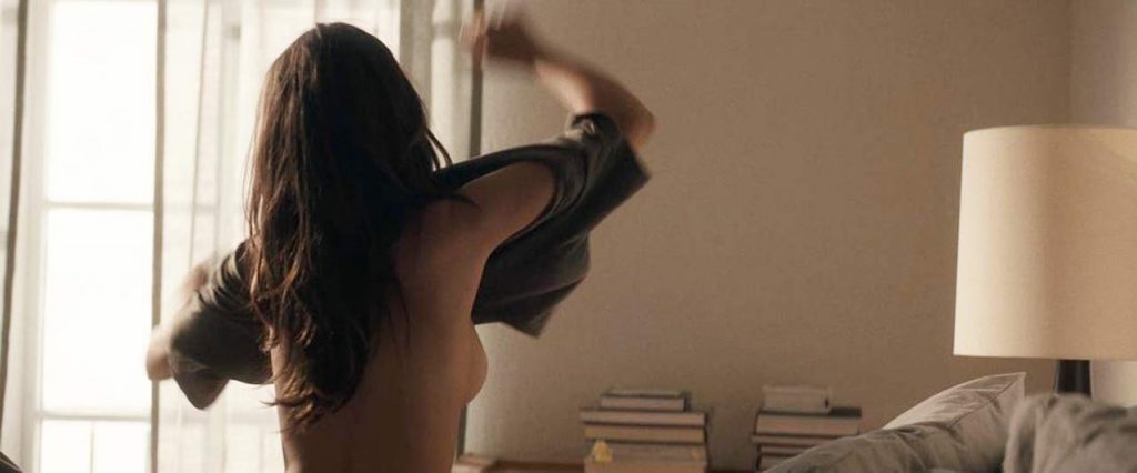 Emily Ratajkowski Hot Topless Scene From Lying And