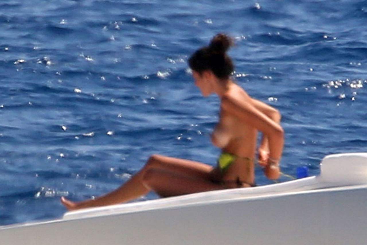 Francesca Sofia Novello Nude Tits On The Yacht Scandal Planet