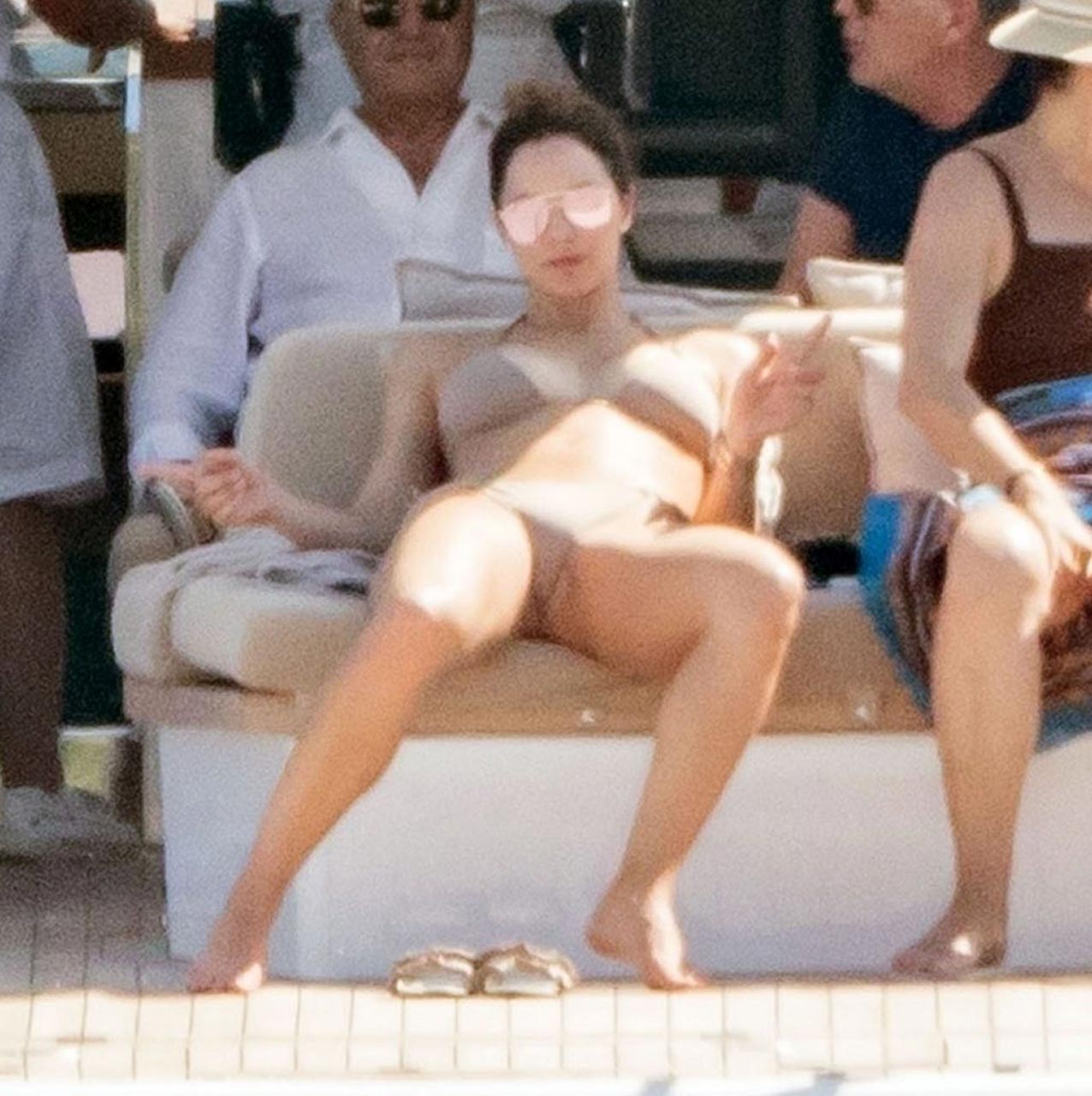 Katharine McPhee Topless On The Yacht.
