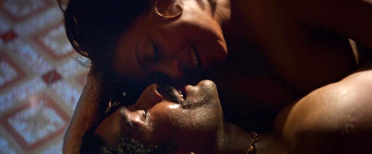 La La Anthony naked sex scene from 'Double Play' .