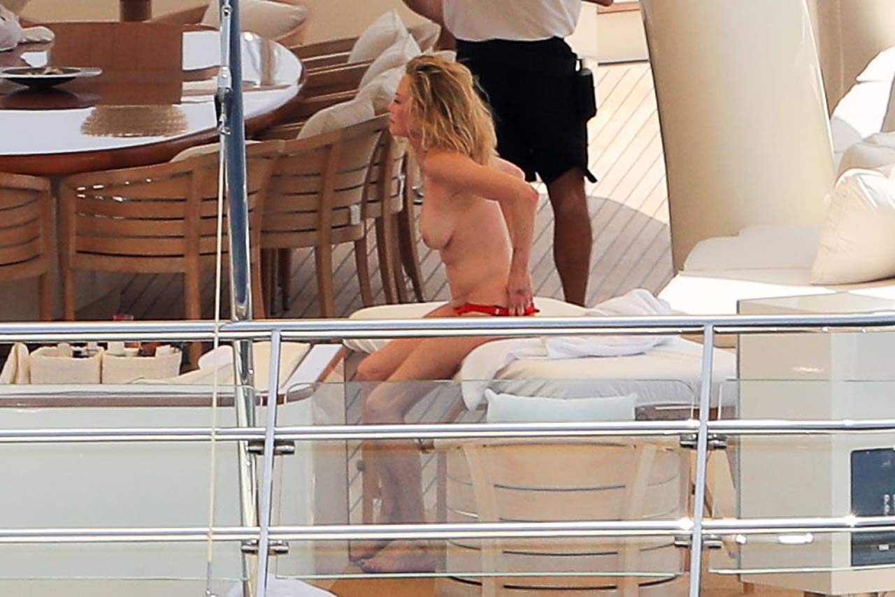 Melanie Griffith Topless Massage On The Boat Scandal Planet