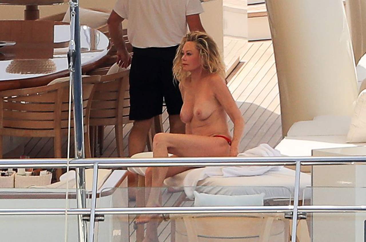 Melanie Griffith Topless Massage On The Boat Scandal Planet 4748