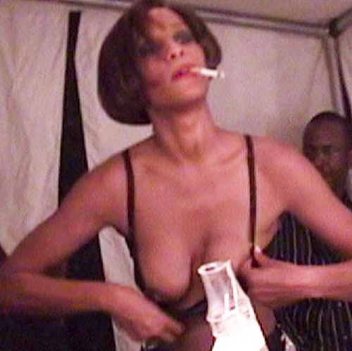 Whitney Houston Nude Boobs Scene from 'Whitney'