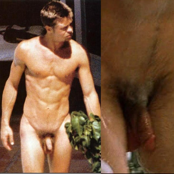 Brad Pitt Caught Naked