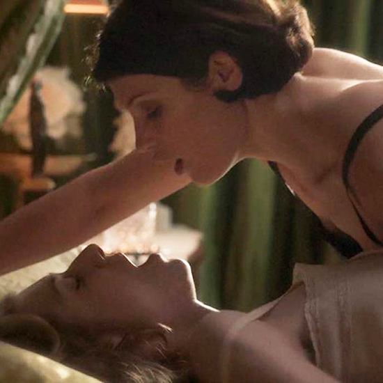 Elizabeth Debicki And Gemma Arterton Sexy Lesbian Scene From