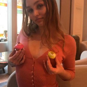 Lily-Rose Depp Nude and Private LEAKED Pics & Porn 91