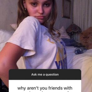 Lily-Rose Depp Nude and Private LEAKED Pics & Porn 80