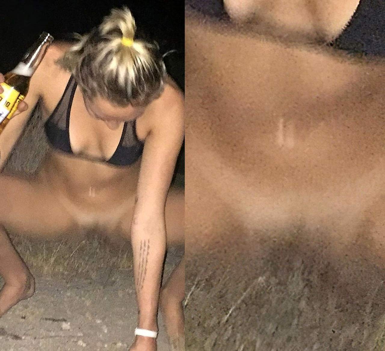 Miley Cyrus Shaved and Hairy Pussy Pics.