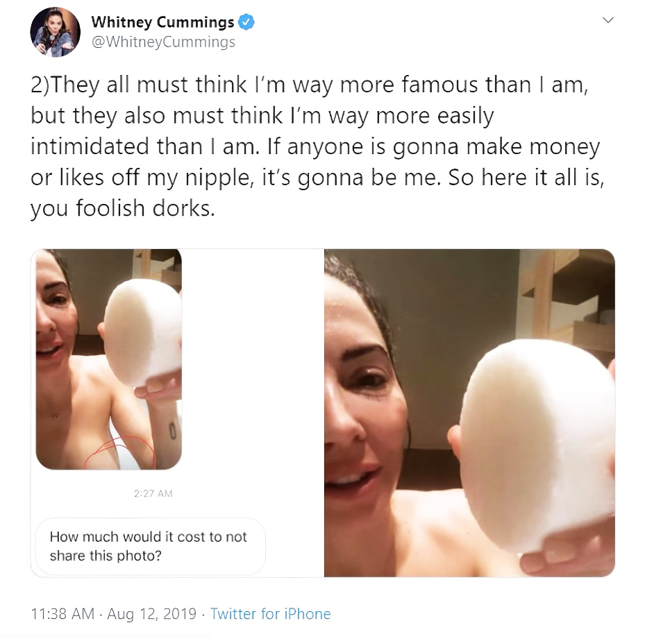 Whitney cumming tits