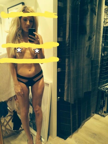Ellie Goulding nude leaked mirror selfie