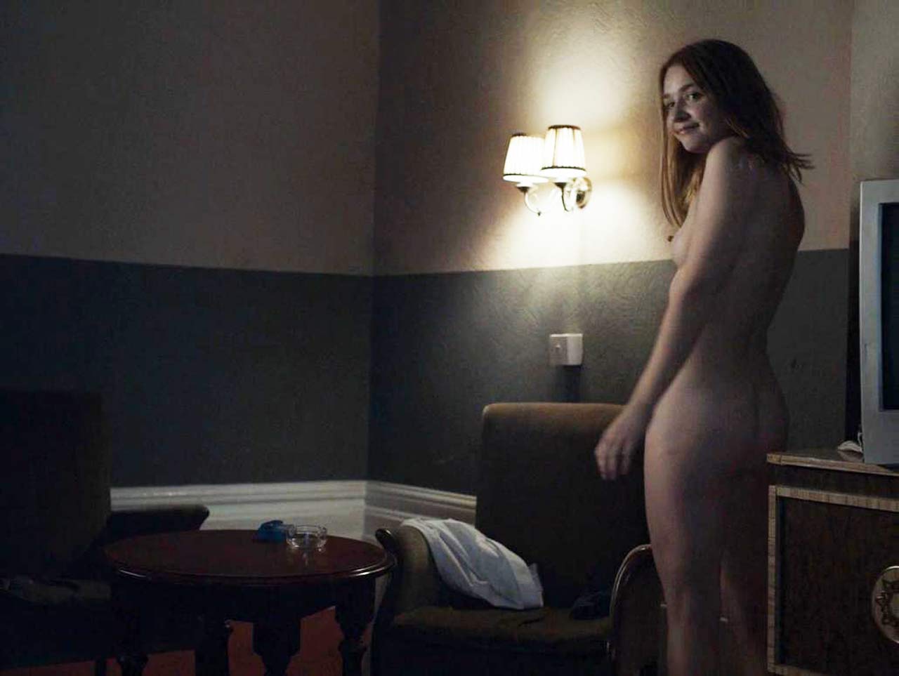Jessica Barden naked & sex scenes in 'Scarborough' .