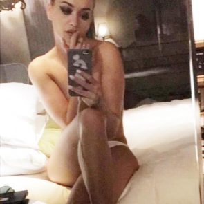 Leaked rita ora topless and sexy cleavage pics