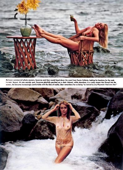 Suzanne Somers nude in the water
