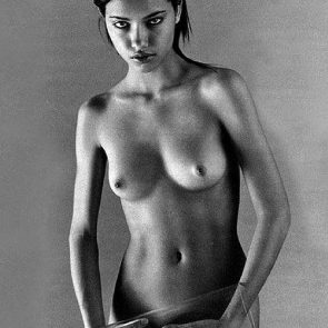 Adriana Lima topless and young