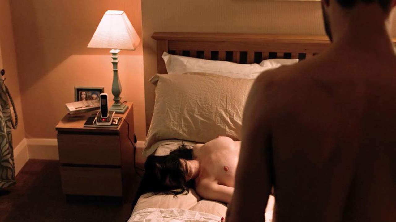 Laura Donnelly naked scene from 'The Fall' .