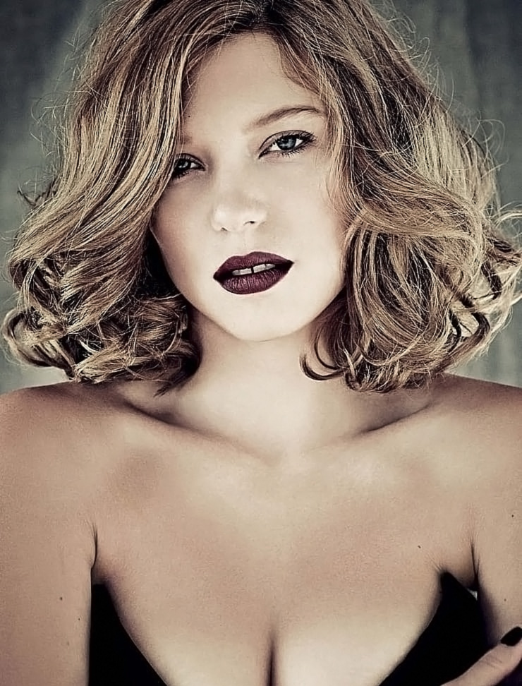 Hottie Lea Seydoux also gave us her see-through, hot, feet and topless pics...