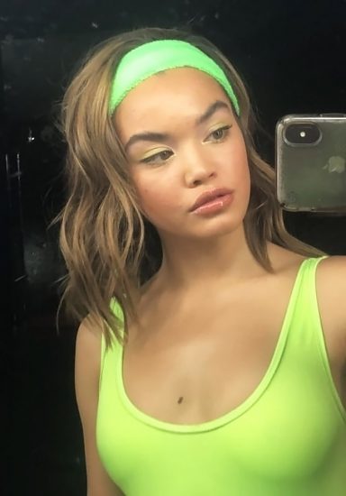 Paris Berelc leaked mirror selfie