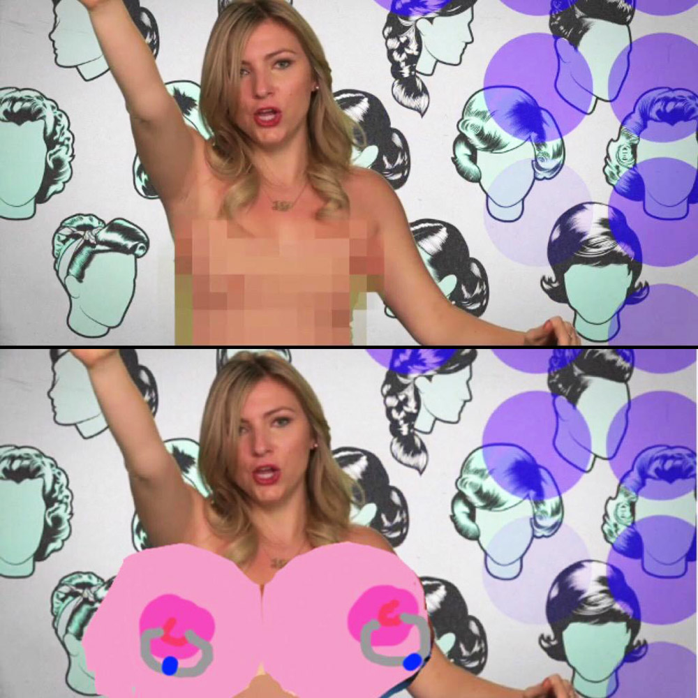 Annie Lederman nude boobs.