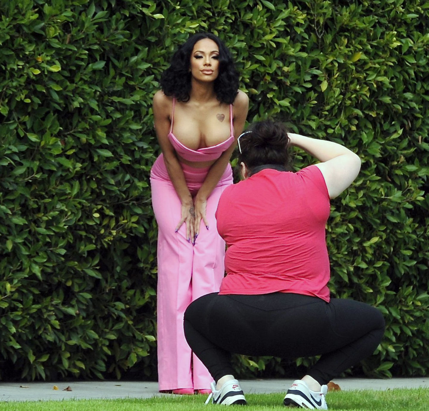 Erica Mena Tits - Big Cleavage Paparazzi Shots.