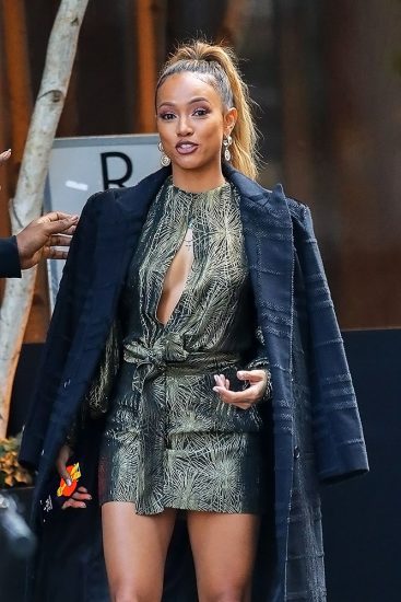 Karrueche Tran cleavage