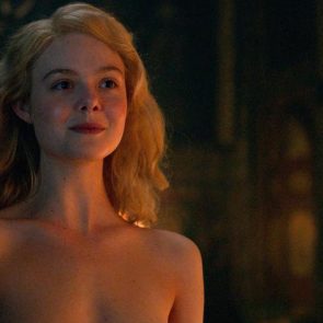 Elle Fanning Nude LEAKED Pics & Topless Sex Scenes Compilation 124