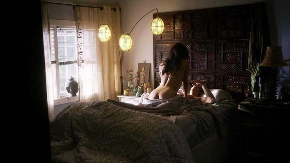 Meaghan Rath sex scene from 'Kingdom' .