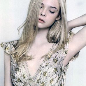 Elle Fanning Nude LEAKED Pics & Topless Sex Scenes Compilation 71