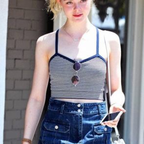 Elle Fanning Nude LEAKED Pics & Topless Sex Scenes Compilation 281