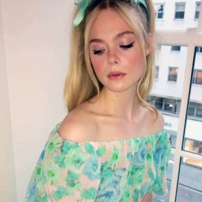 Elle Fanning Nude LEAKED Pics & Topless Sex Scenes Compilation 106
