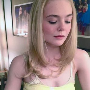Elle Fanning Nude LEAKED Pics & Topless Sex Scenes Compilation 118