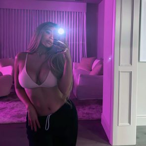 Kylie Jenner nude mirror selfie