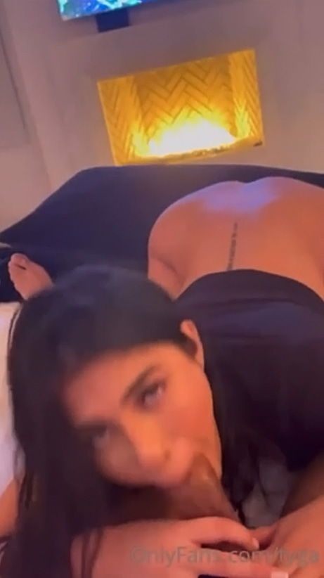 Amanda Trivizas leaked porn with Tyga.