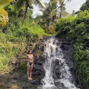 Nicolle Love Nude waterfall