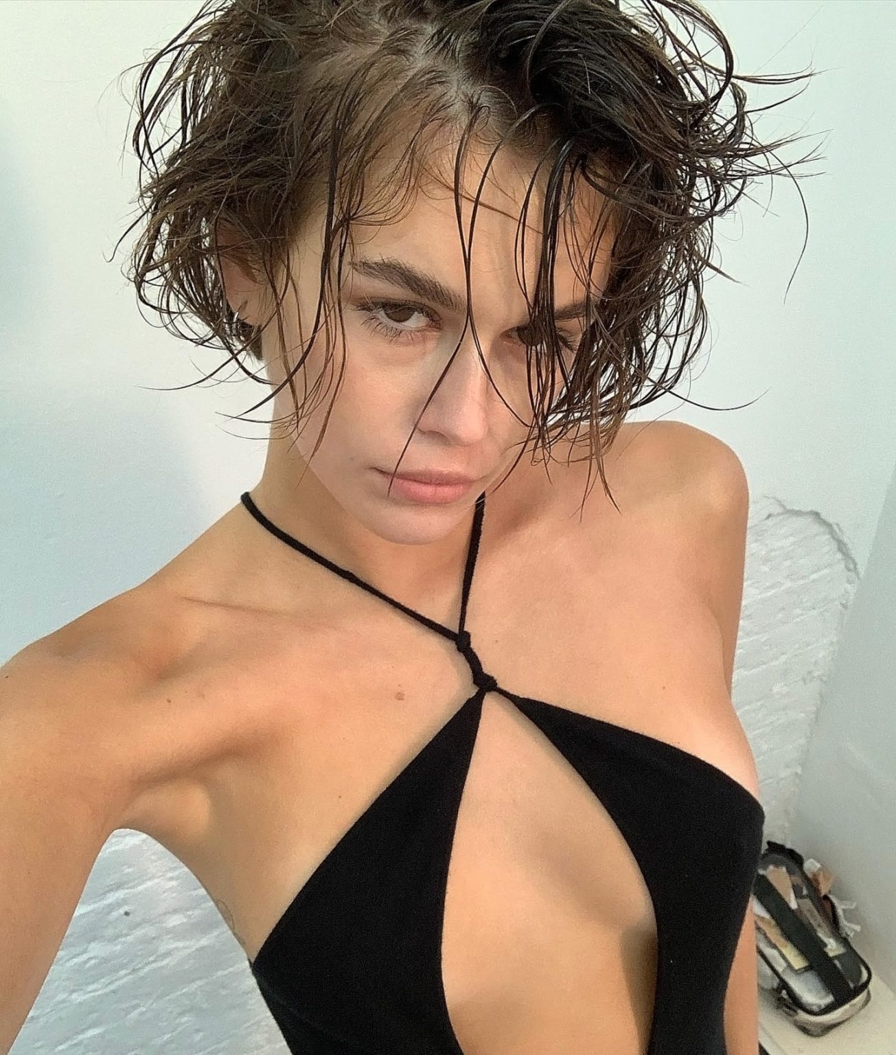 Kaia Gerber Nude Leaked Pics Topless On The Runway Porn