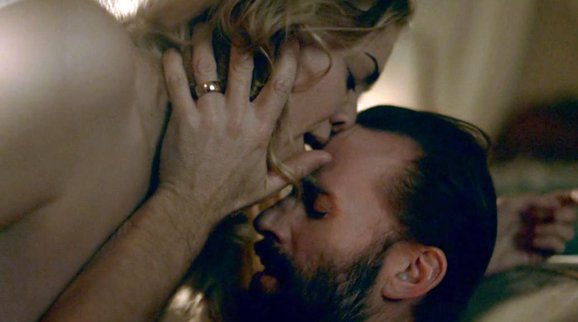 Yvonne Strahovski Sex Scene in the 'Handmaid’s Tale' Series.