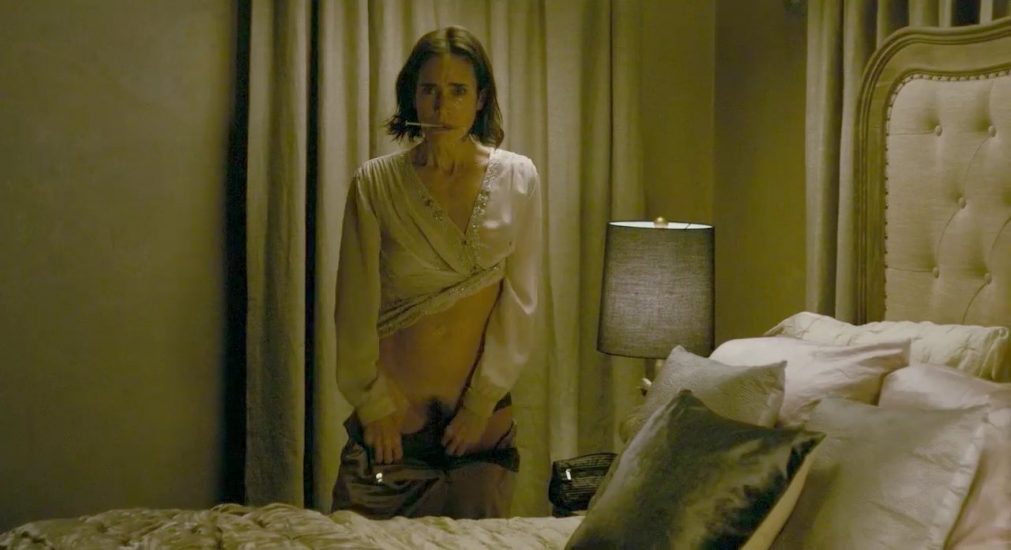 Jennifer Connelly nude pussy junkie scene in Shelter