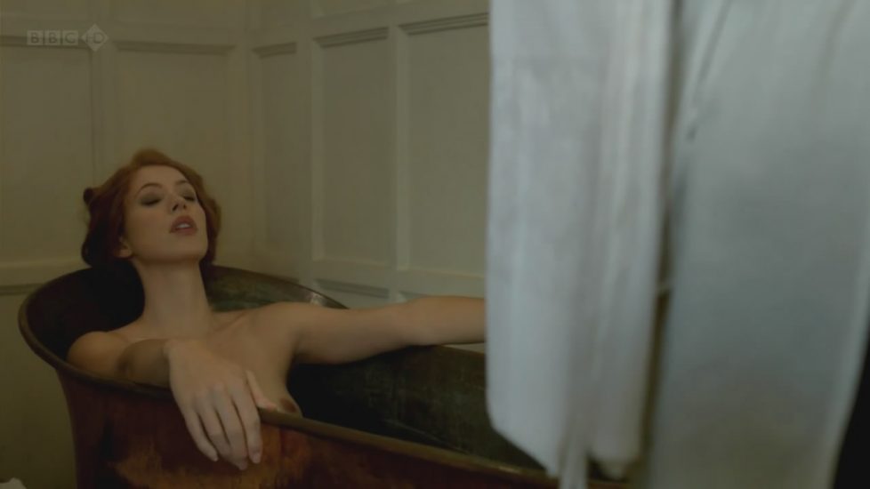 Rebecca Hall topless tits in Parades End - S01E02 2