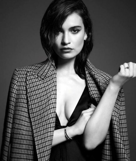 Lily James Nude Scenes and Hot Pics Collection 51