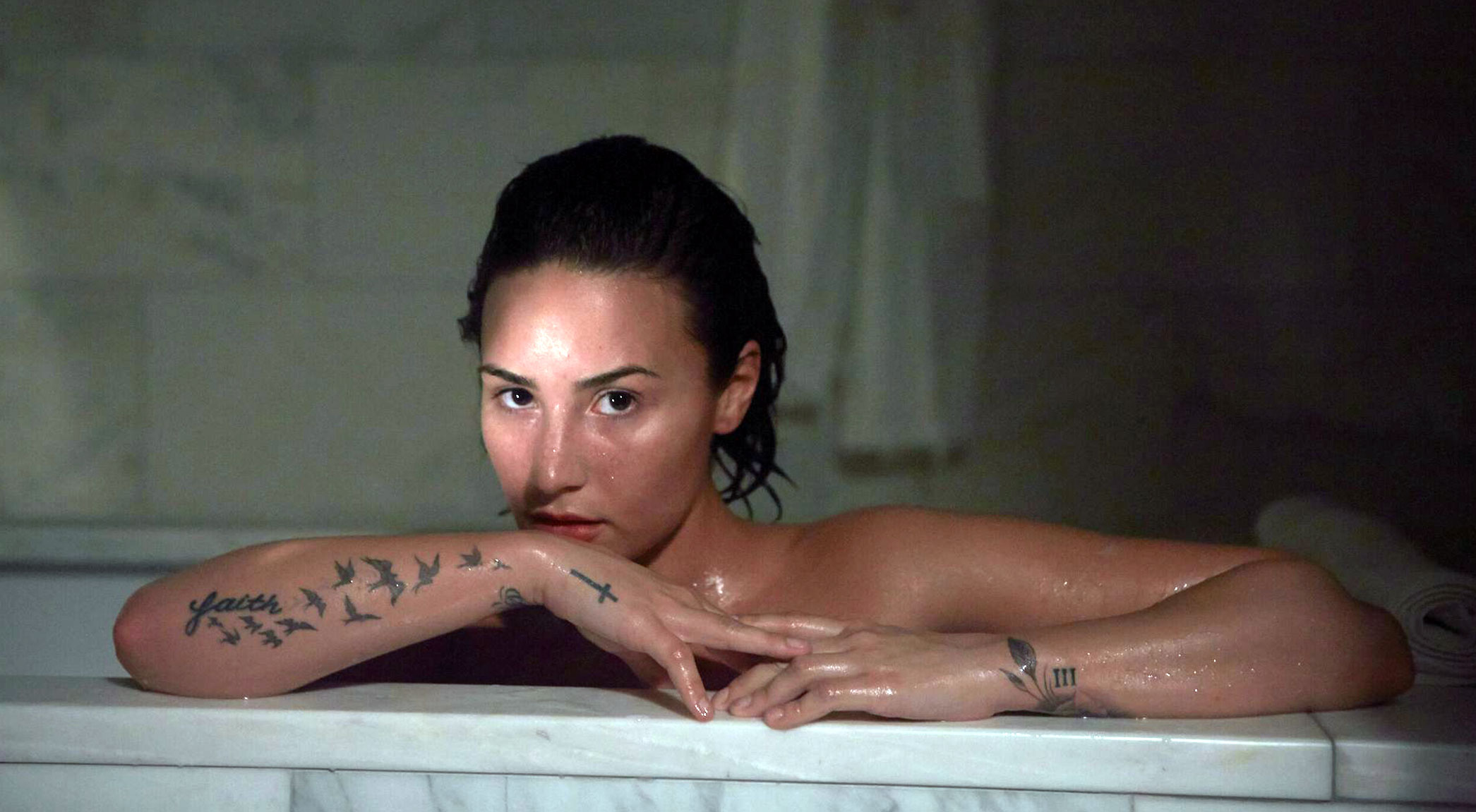 Demi Lovato Naked for W Magazine.