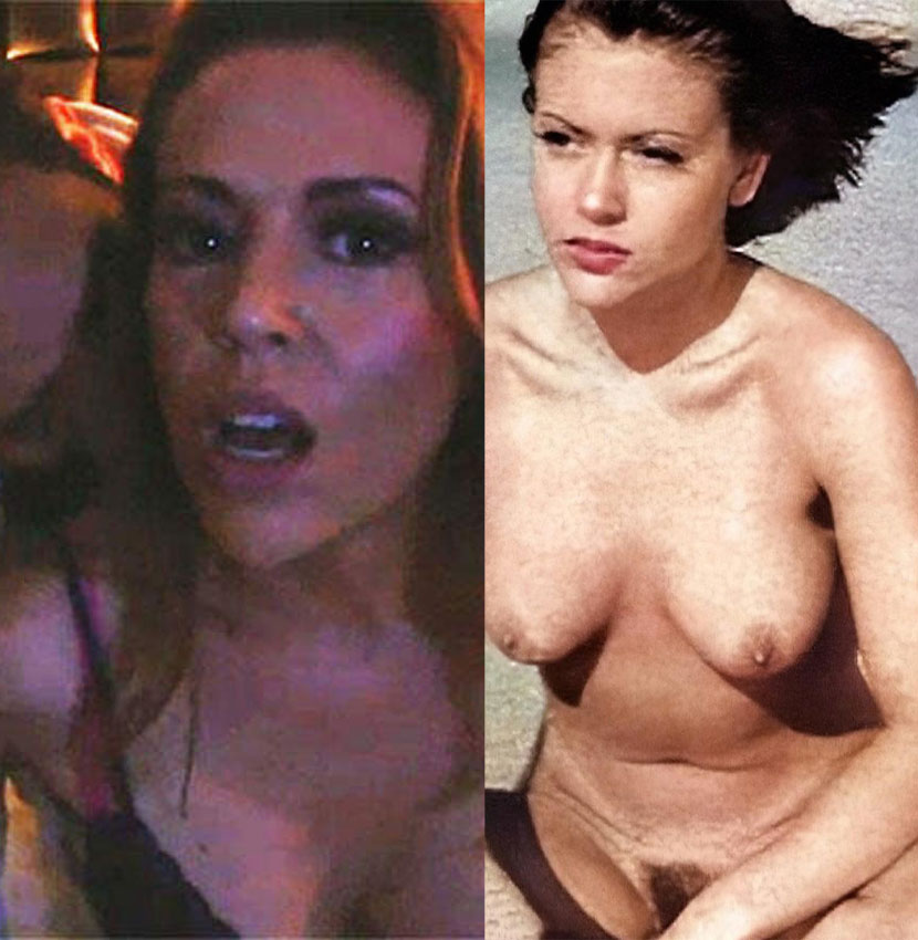 Alyssa Milano Nude Ultimate Collection Scandal Planet