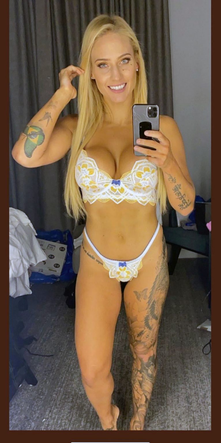 Onlyfans Star Does An Ebanie Bridges As She Dons Skimpy Bikini For | Hot  Sex Picture