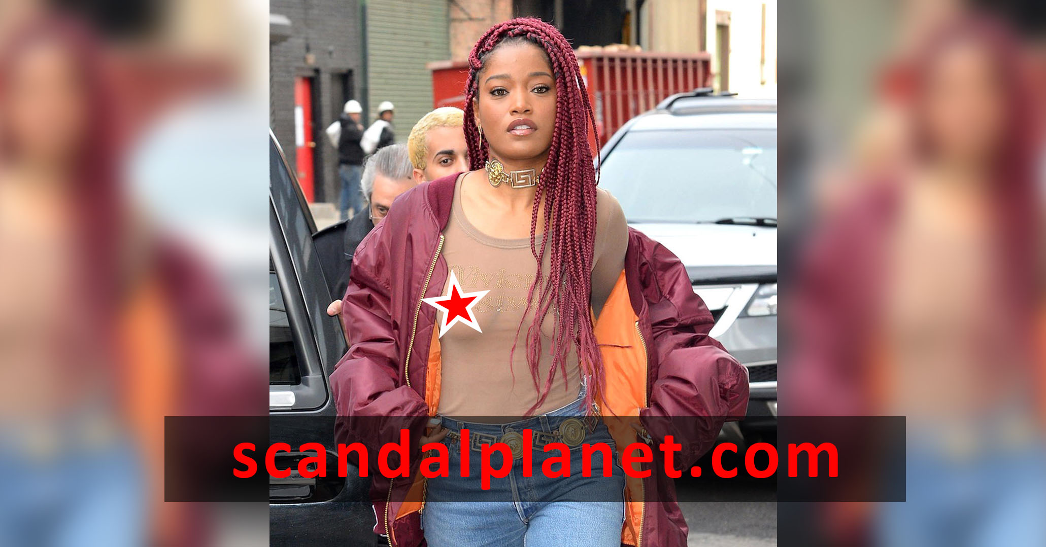 Keke Palmer Boobs In See Through Top [ 9 New Pics ]